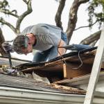 Routine roof maintenance